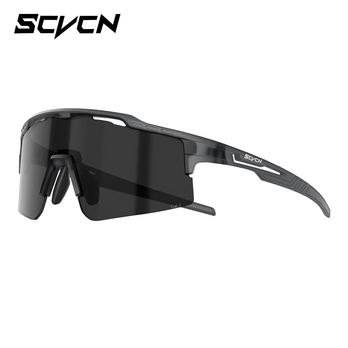 SCVCN UV400 Photochromic Outdoor Sports MTB Goggles Men Women Hiking Bike Riding Running Climbing Hydrophobic Eyewear Sunglasses