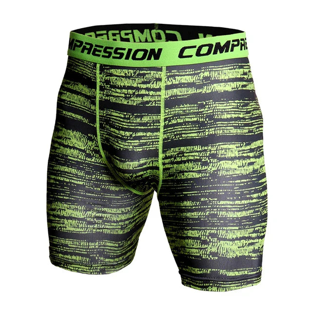 Camo Pixel Compression Shorts