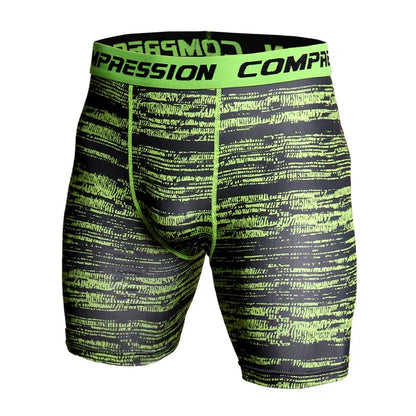 Camo Pixel Compression Shorts