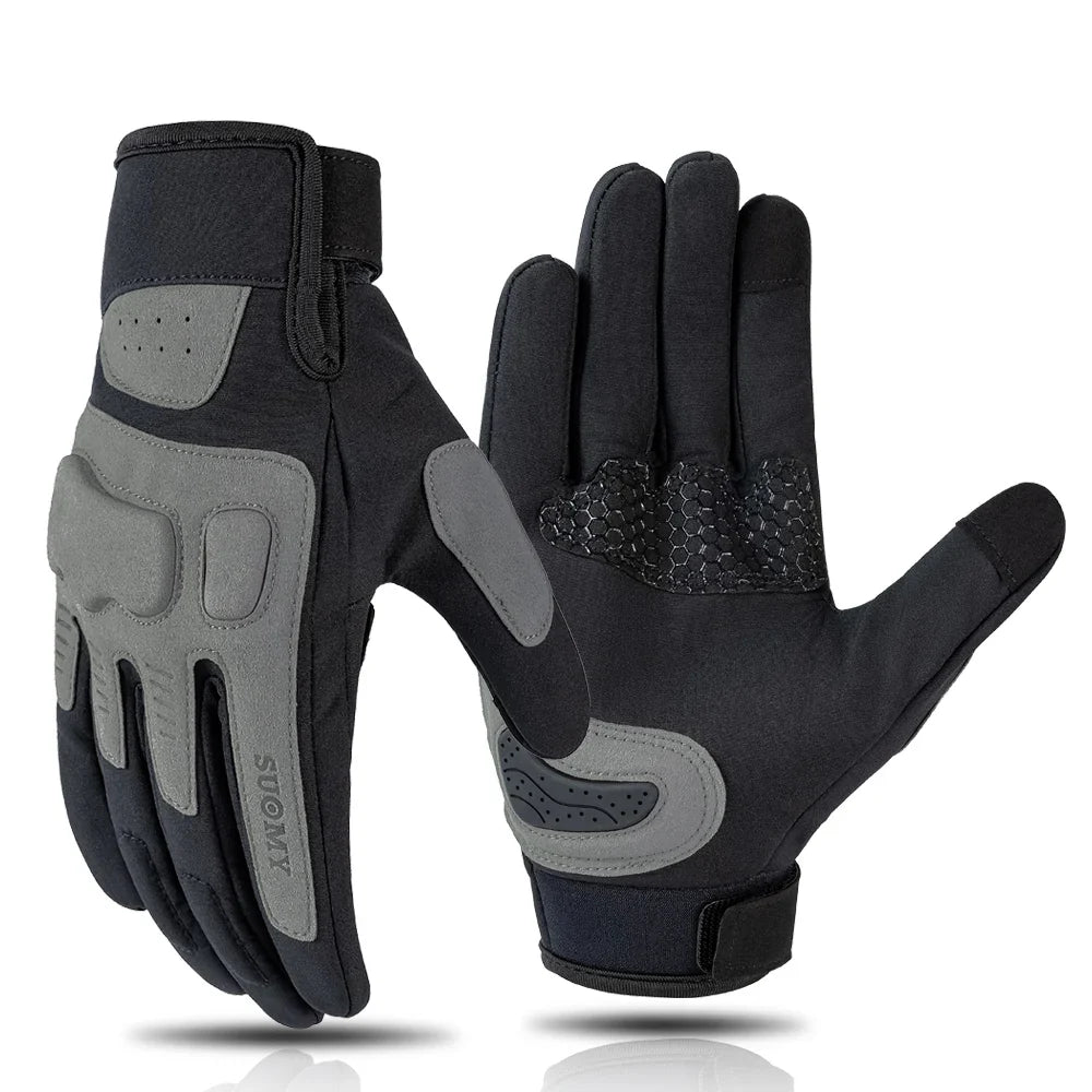 Three-color Anti-collision Breathable Non-slip Windproof Touch Screen Outdoor Gloves