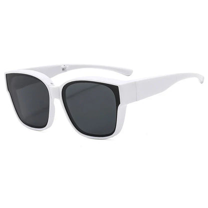 Foldable prescription sunglasses, simple and versatile, unisex, foldable sunglasses for driving.