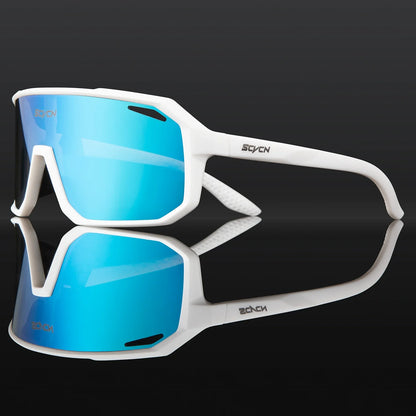 SCVCN Brand Photochromic Cycling Sunglasses UV400 Women Sports Running Eyewear Men Road Mountain Bicycle Glasses Bike Goggles