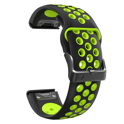 Garmin QuickFit 22/26mm Silicone Band, Perforated or Textured