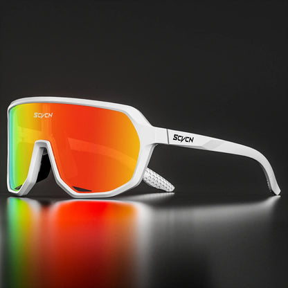 SCVCN Cycling Glasses UV400 Photochromic Sunglasses Men Sun Mountain Bike Road Bicycle Eyewear Sports Running MTB Cycle Gogg