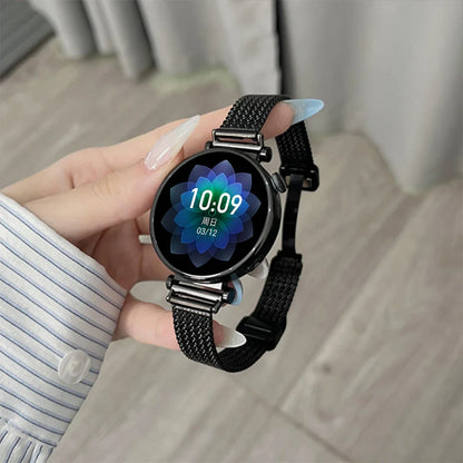 Samsung Galaxy Watch 7, 6, 5, 4 & FE Slim Magnetic Metal Mesh Band
