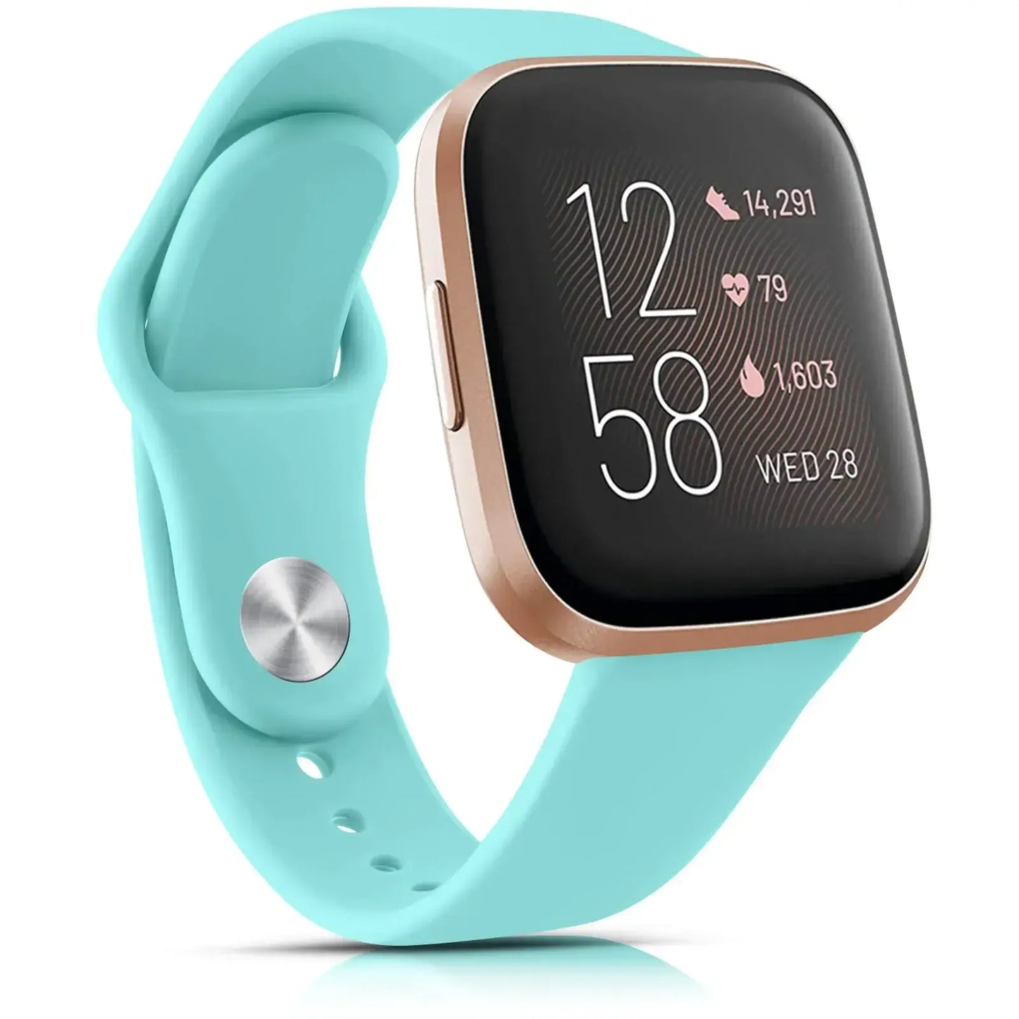 Fitbit Versa & Sense Silicone Strap - Soft Waterproof Design