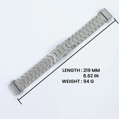 Garmin QuickFit Stainless Steel Strap - Elegant and Durable