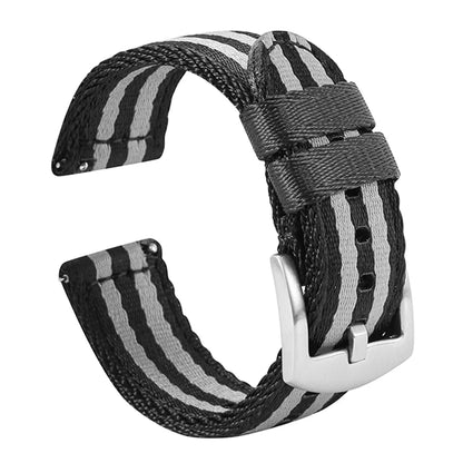 Samsung Galaxy Watch 7, 6, 5, 4 & FE Seatbelt Nylon Band