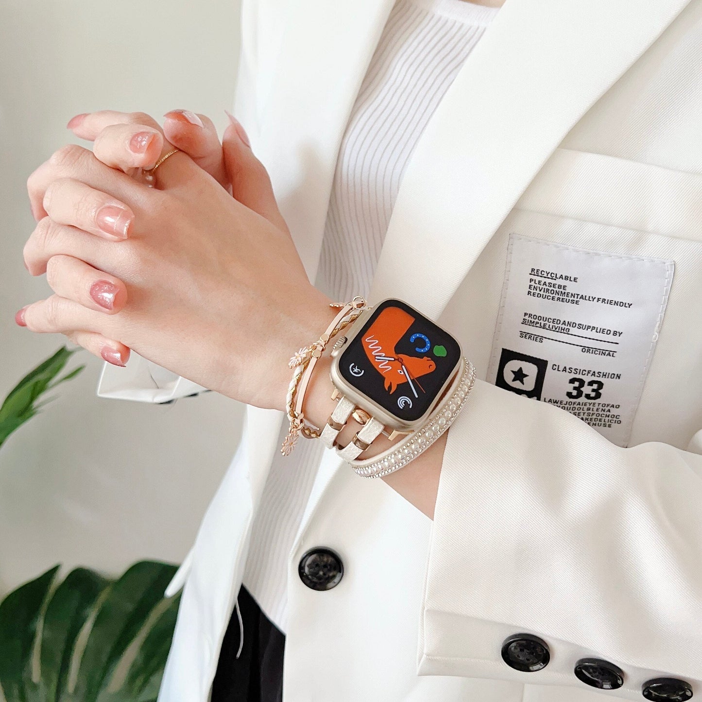 Apple Watch Handmade Strap/Band Series 11/10/9/8/7/6/5/4/ SE / Ultra 1/2/3