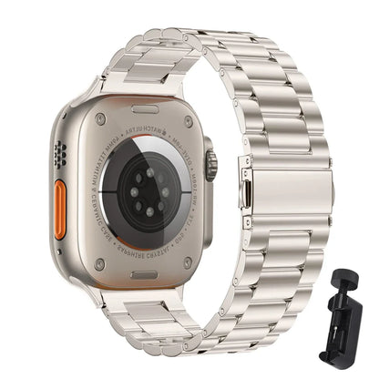 Apple Watch Stainless Steel Band - Premium Metal Bracelet