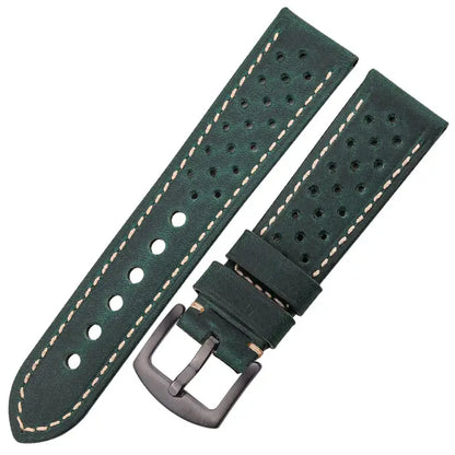 TicWatch Pro 5, Pro 3 & E3 Perforated Leather Rally Band