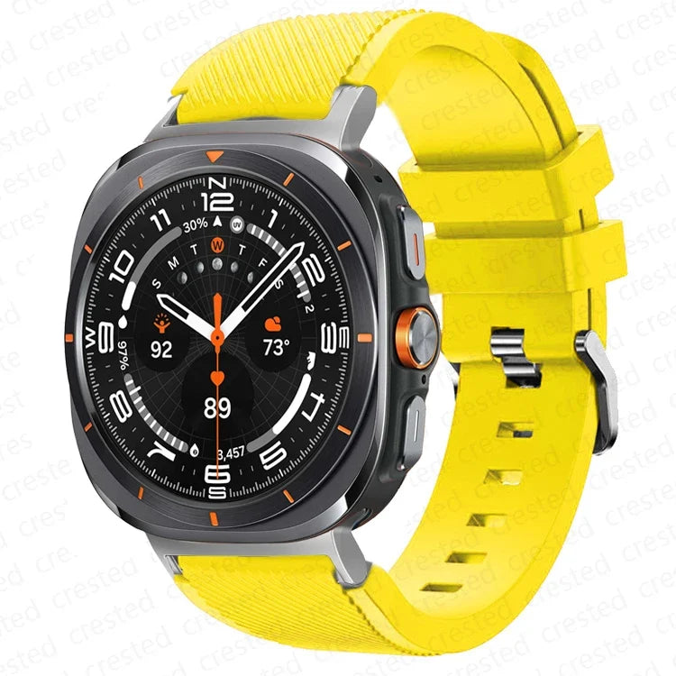 Samsung Galaxy Watch Ultra, 7, 6, 5 & FE Silicone Sport Band