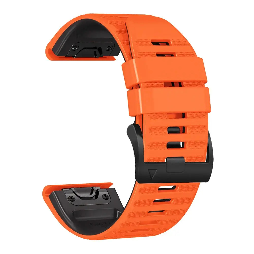Garmin QuickFit 22/26mm Silicone Band in Camo, Two-Tone or Textured