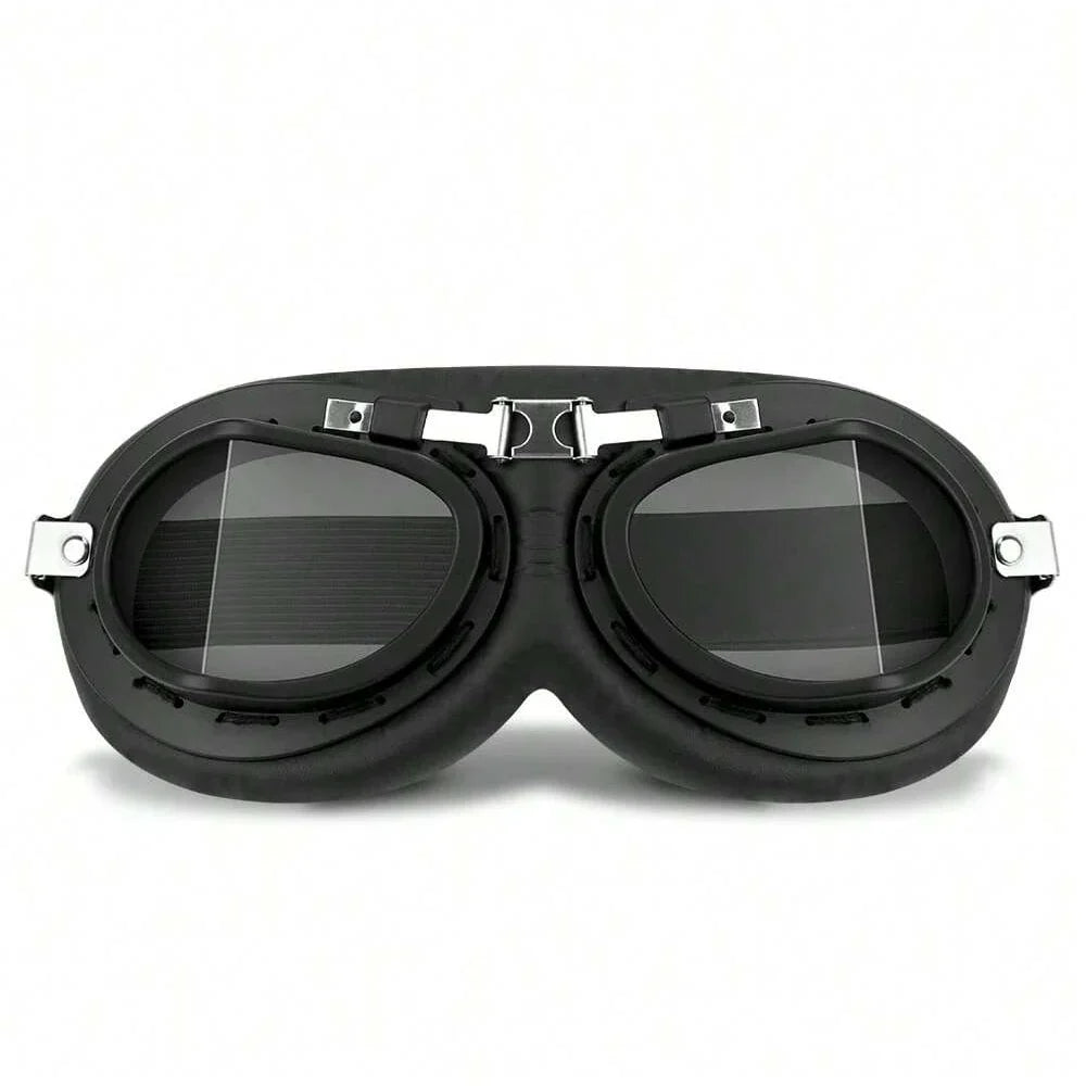 Motorcycle Leather Retro Goggles