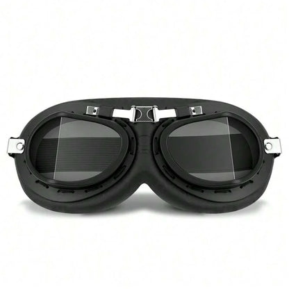 Motorcycle Leather Retro Goggles