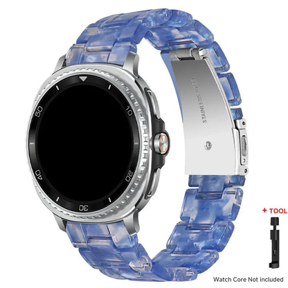 Samsung Galaxy Watch8, 9 & Ultra Resin Link Band, 40 Patterns