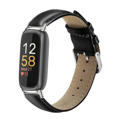 Fitbit Inspire 3, 2, 1, HR Leather Band - Genuine Strap