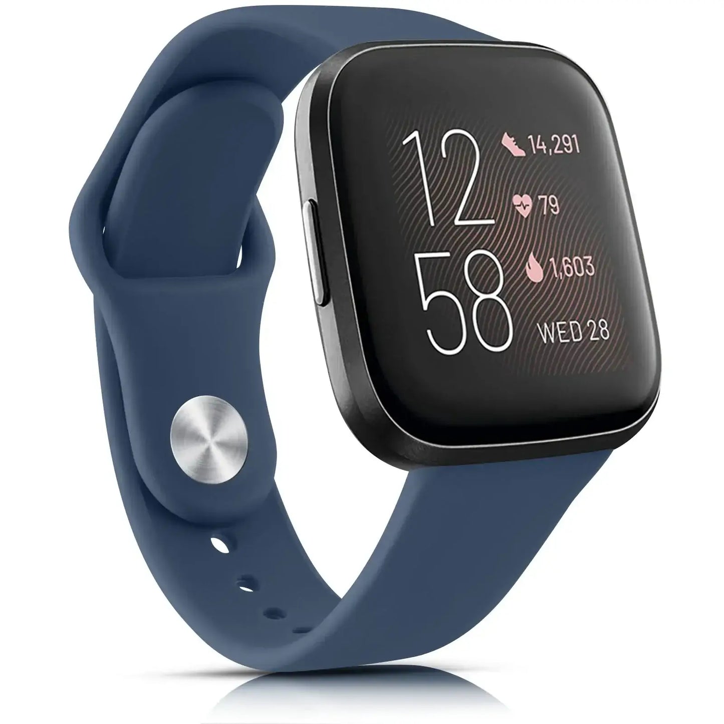 Fitbit Versa & Sense Silicone Strap - Soft Waterproof Design
