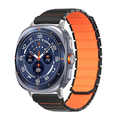 Samsung Galaxy Watch8, 9 & Ultra Magnetic Silicone Loop Band