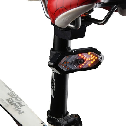 Remote Lights (Bike Turn Signals / Rear Light) with LED Lamp - Rechargeable USB - Wireless