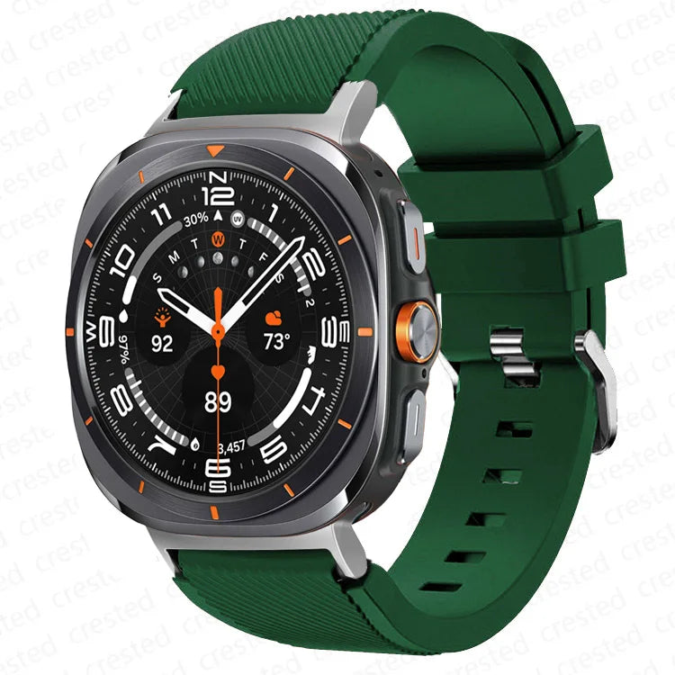 Samsung Galaxy Watch Ultra, 7, 6, 5 & FE Silicone Sport Band