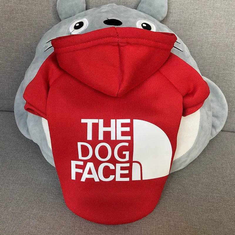 Pet Dog Hoodies The Dog Face