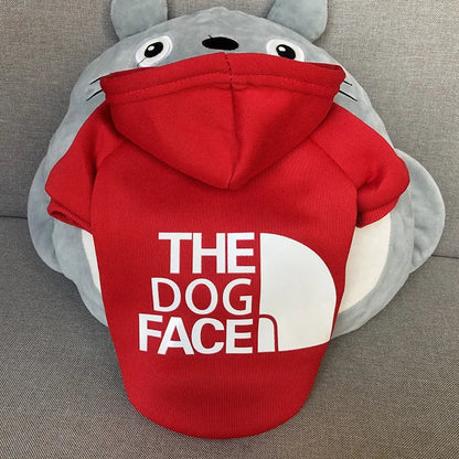 Pet Dog Hoodies The Dog Face