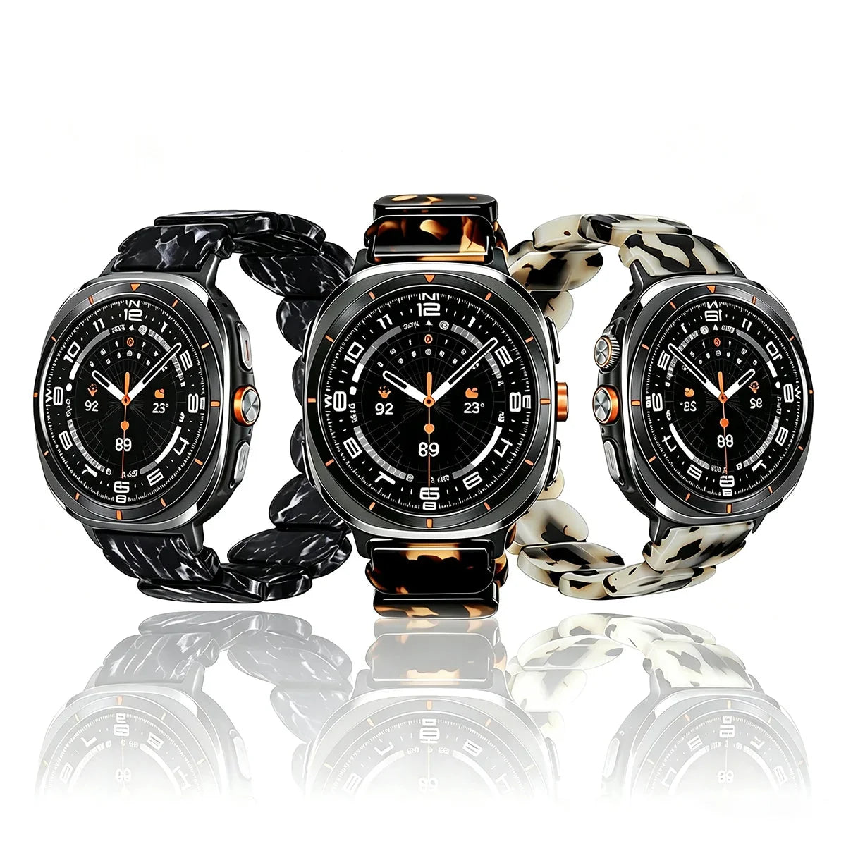 Samsung Galaxy Watch8, 8 Classic & 9 Chunky Resin Link Bracelet