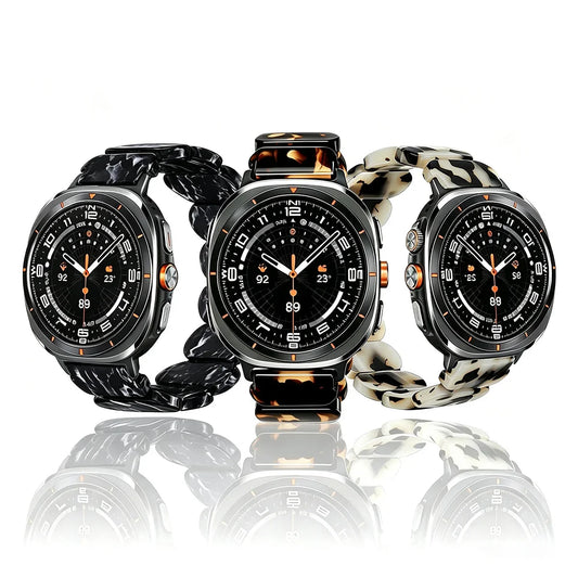 Samsung Galaxy Watch8, 8 Classic & 9 Chunky Resin Link Bracelet