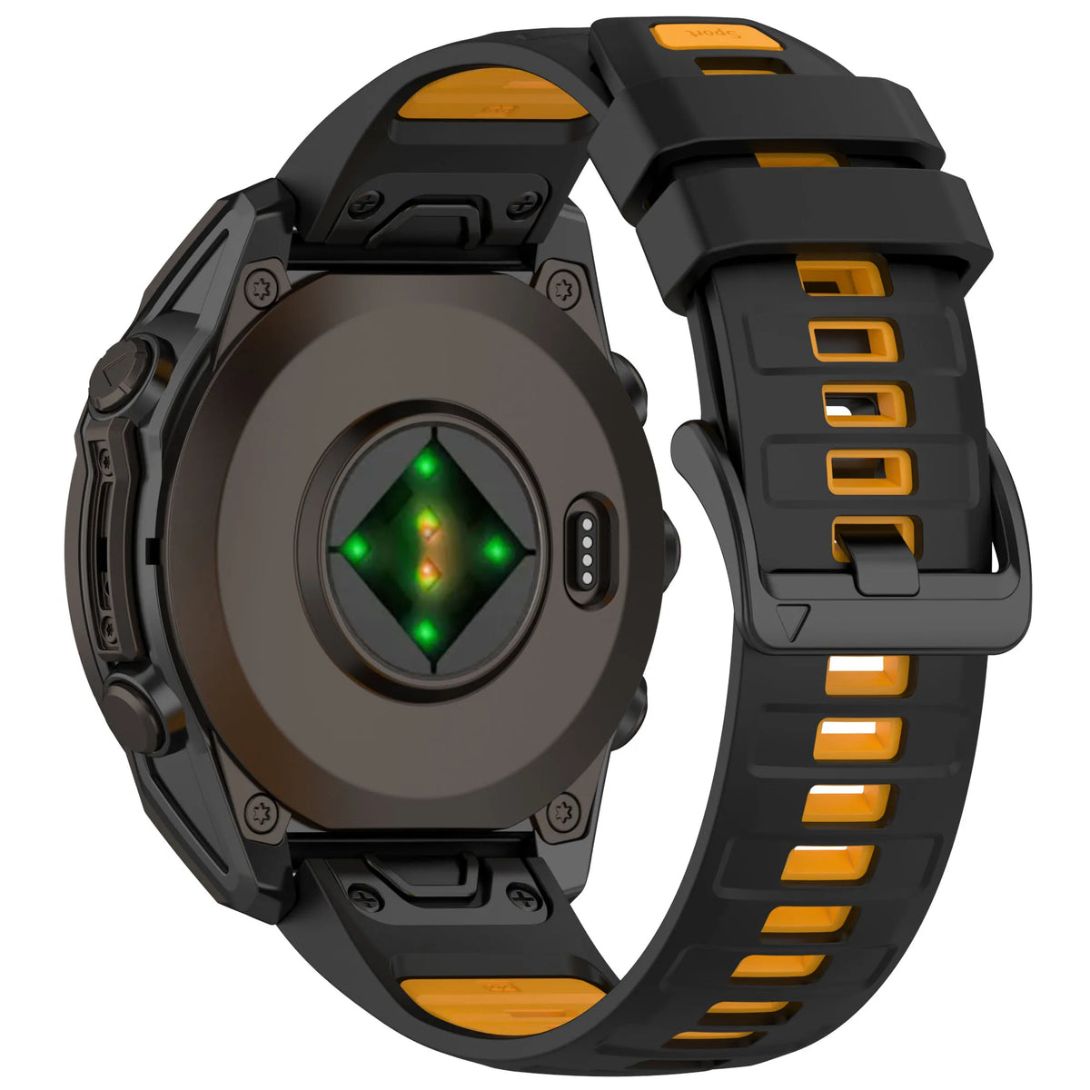 Garmin QuickFit 22/26mm Two-Tone Silicone Buckle Band