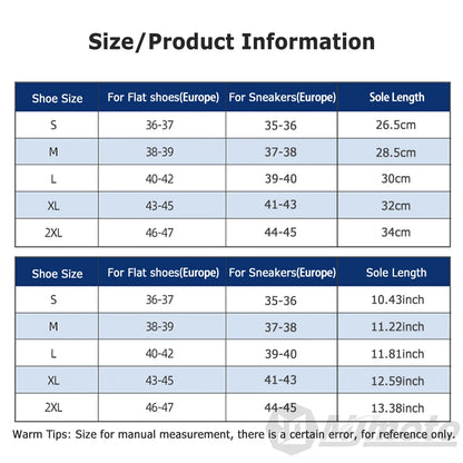 Motorcycle Shoe Cover Non-Slip Waterproof For Rainy Day