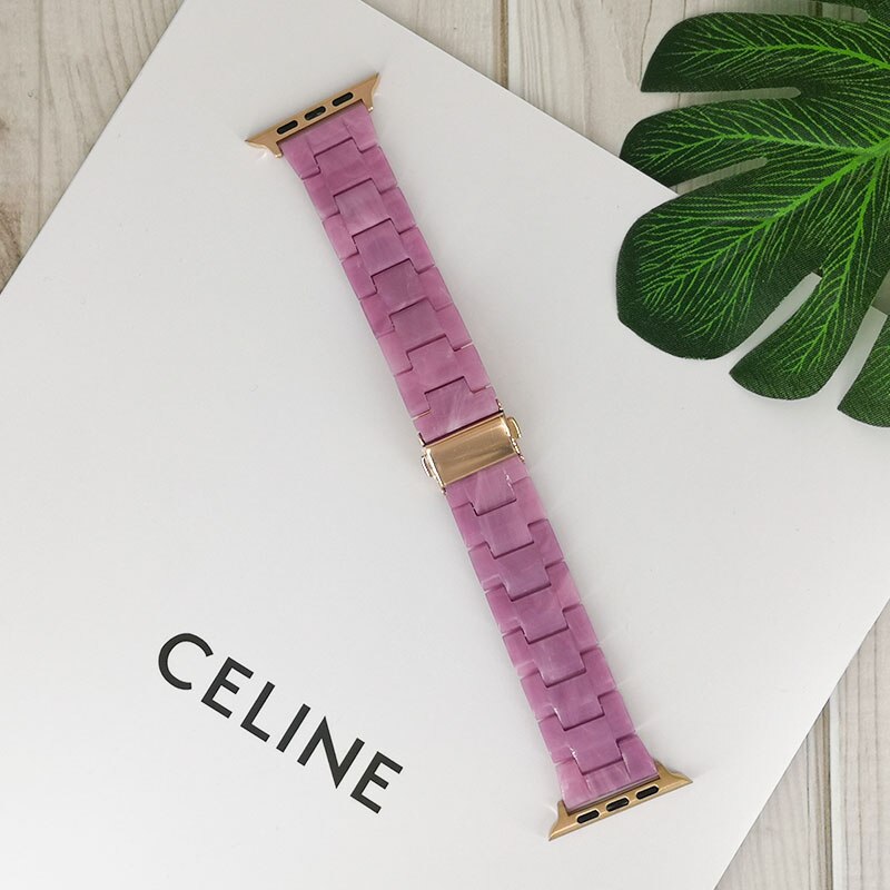 Resin Apple Watch Band/Bracelet Series 11/10/9/8/7/6/5/4/ SE / Ultra 1/2/3