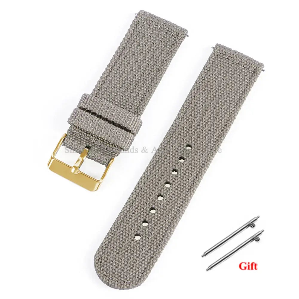 Suunto Race, Vertical & 9 Peak Woven Nylon Band with Buckle Options