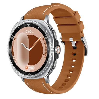 Samsung Galaxy Watch8, 8 Classic & 9 Leather & Silicone Hybrid Band
