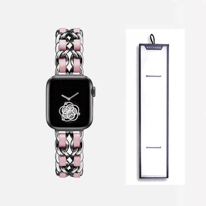 Apple Watch Stainless Steel Strap - Luxury Chain Design