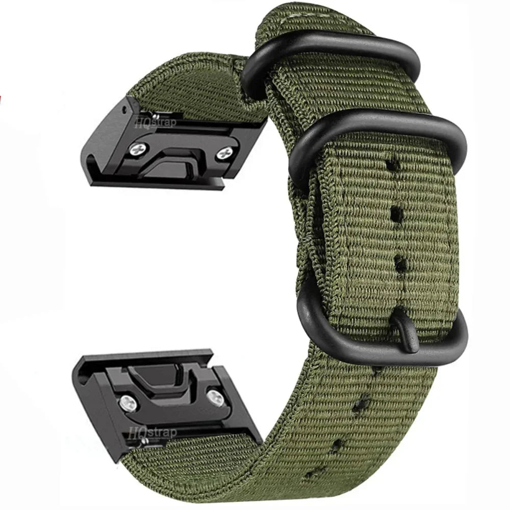 Garmin Canvas Nylon Strap - Durable, Lightweight, Versatile