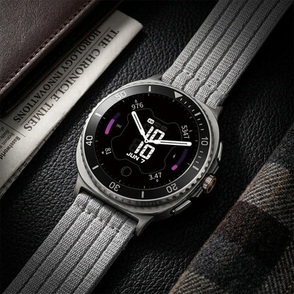 Samsung Galaxy Watch8, 9 & Ultra Ribbed Nylon Sport Loop