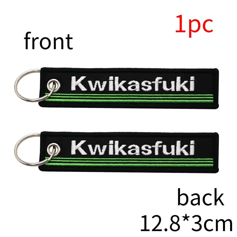 Kwikasfuki - Motorcycle Keychain
