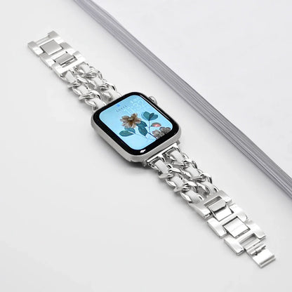 Apple Watch Stainless Steel Strap - Luxury Chain Design