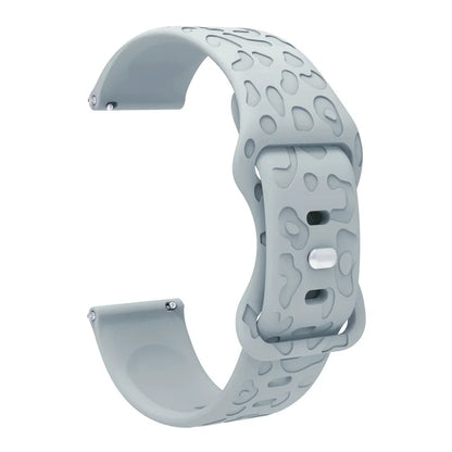 Samsung Galaxy Watch 7, 6, 5, 4 & FE Leopard Print Silicone Band
