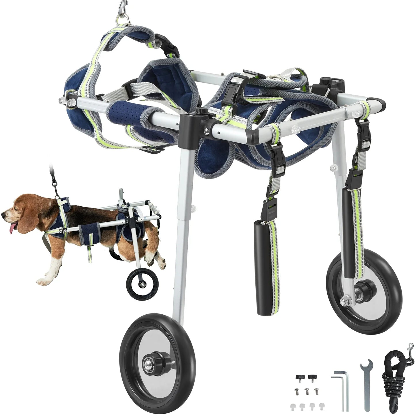 VEVOR Pet Freedom 2-Wheel Dog Wheelchair