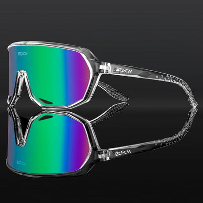 Photochromic Cycling Sunglasses Sports Glasses for Men Sun Mountain Bike Road Bicycle Eyewear Goggles Sports UV400 Polarized MTB