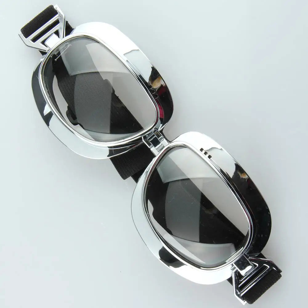 Motorcycle Goggles Vintage Windproof UV Protection for Harley