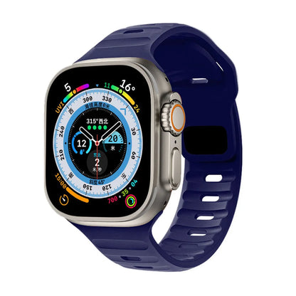 Apple Watch Silicone Strap - Waterproof, Sporty, Flexible
