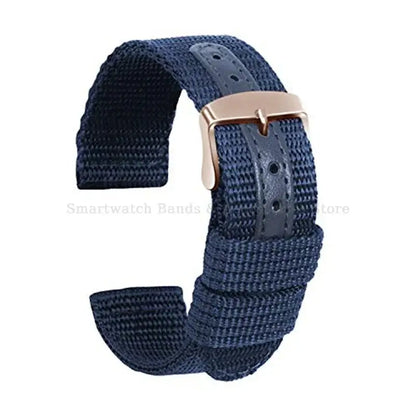 TicWatch Pro 5, Pro 3 & E3 Textured Nylon Band with Center Panel