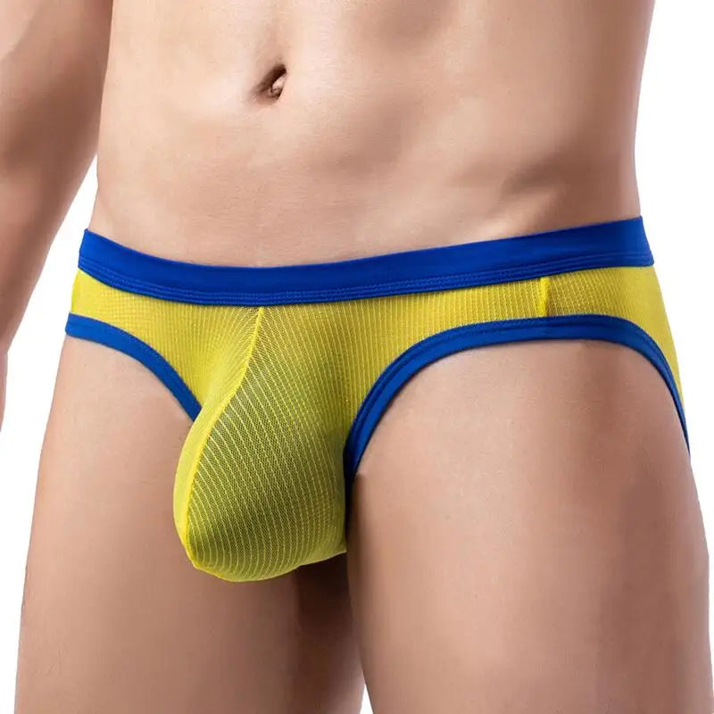Men’s Mesh Pouch Briefs – U-Convex Support Underwear