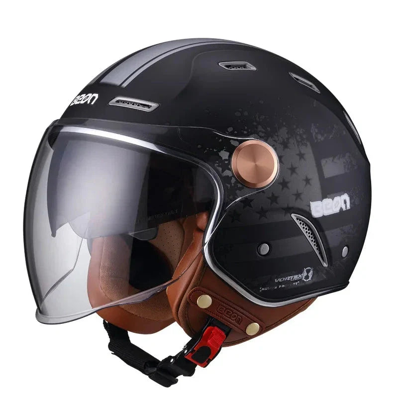 Retro Motorcycle Helmet