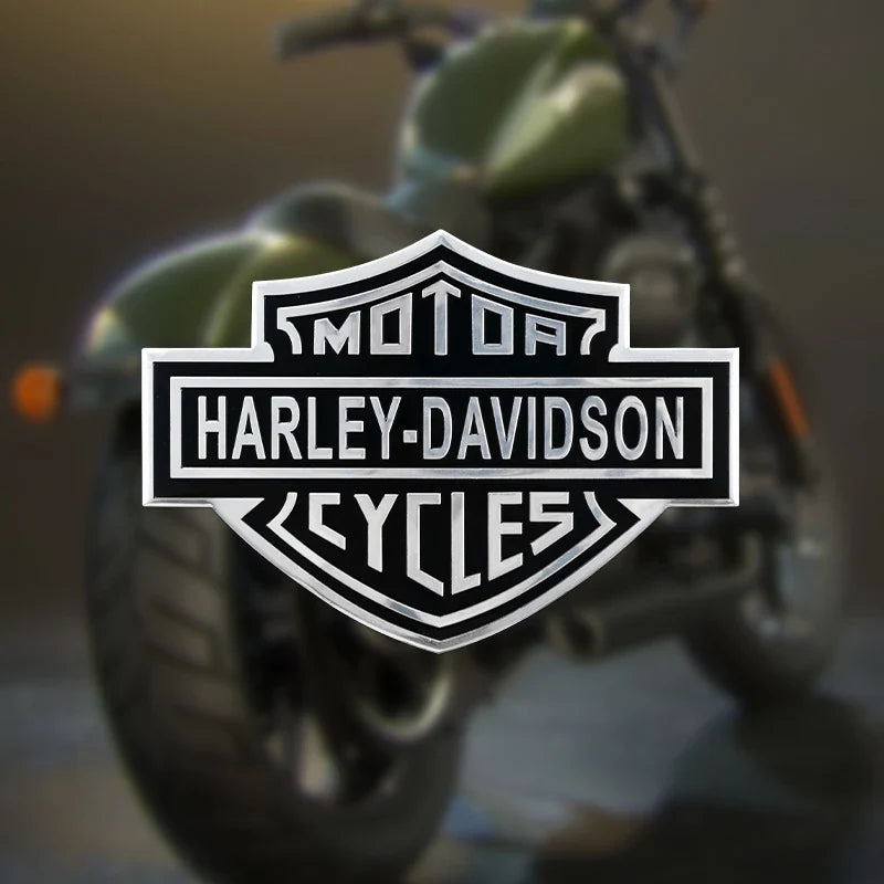 Metal Decorative Logo Motorcycle Stickers
