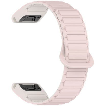 Garmin QuickFit 20/22/26mm Ribbed Silicone Band with Magnetic Closure