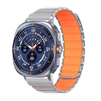 Samsung Galaxy Watch8, 9 & Ultra Magnetic Silicone Loop Band